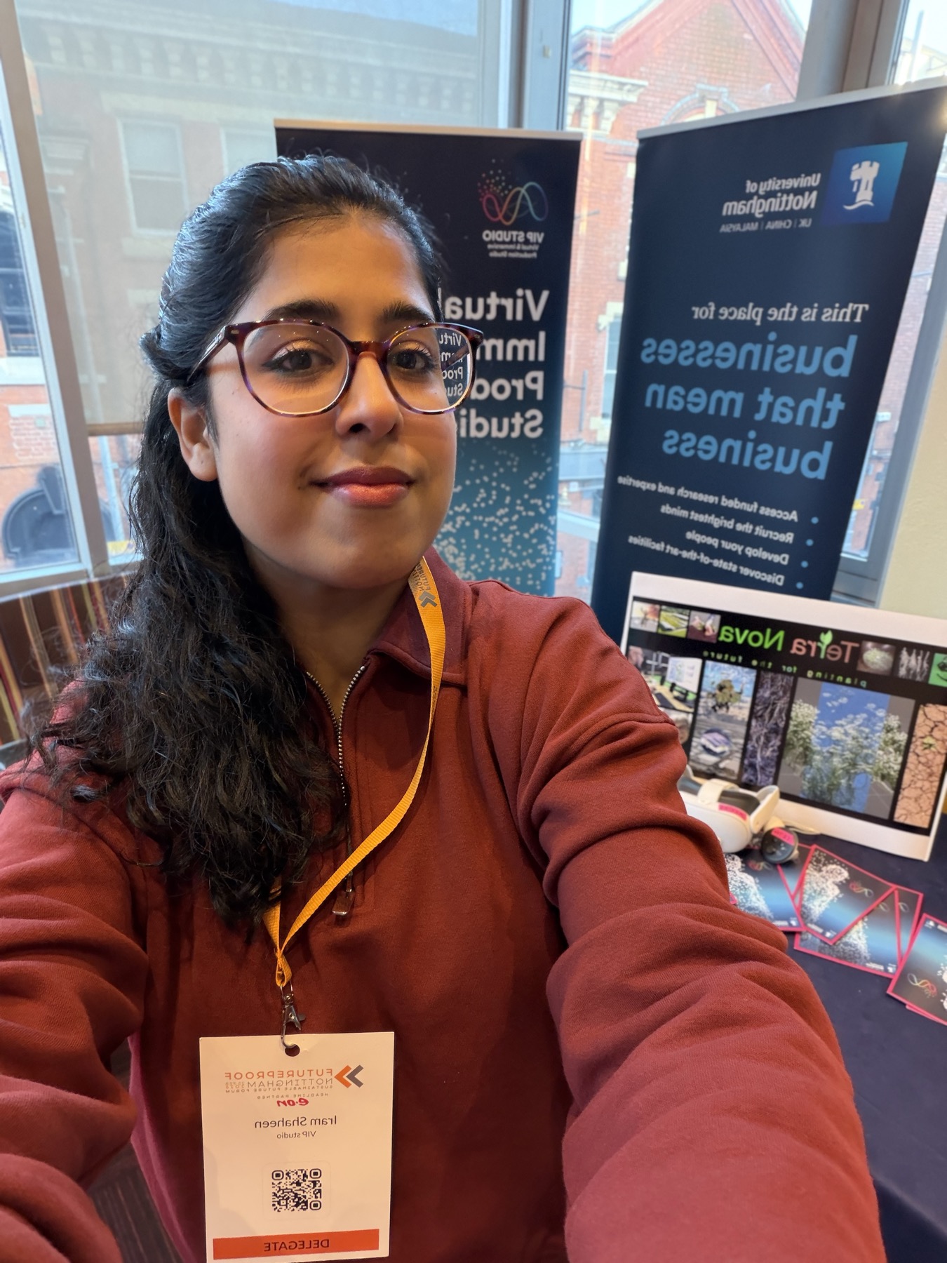 Iram at the Terra Nova Futureproof event